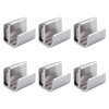 INCREWAY Glass Door Knob, 6pcs Stainless Steel Door Handle No