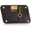 IL BISONTE SKH115PV0039 FiftyOn Nero Key Case
