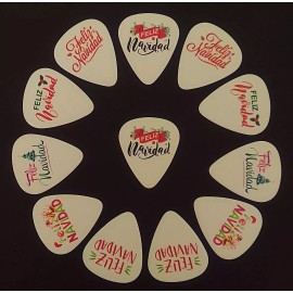 Legend Picks Feliz Navidad Guitar Picks (12 picks) - (Buy 2, save 50% on 2nd)