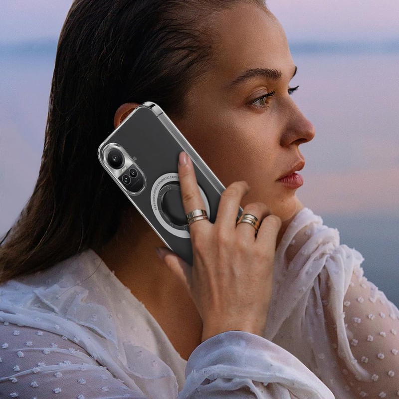 OPPO Reno10 Pro 5G ケース 透明 リング付き Reno10 Pro 5G