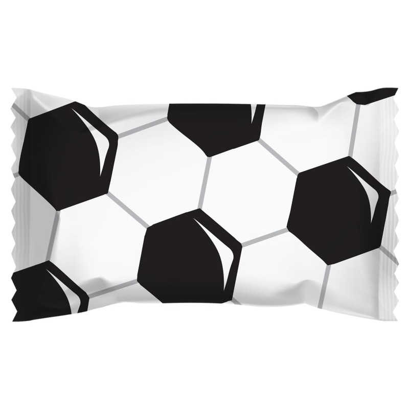 Party Sweets Soccer Buttermints by Hospitality Mints, Appx 300 mints,