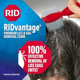 RIDvantage Premium Lice & Egg Removal Comb (Pack of 1)