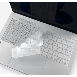 CaseBuy Keyboard Cover Skin for 2026-2024 ASUS ROG Zephyrus G14 GA403 GA403W GA403UU GA403UV GA403UI / ROG Zephyrus G16 GU605 GA605 GU605MV GU605MI GU605MY GU605MZ GU605MU 16" Laptop Protector, TPU
