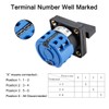 VictorsHome Interruptor de cambio SYW28-20 de 4 posiciones, 8 terminales,