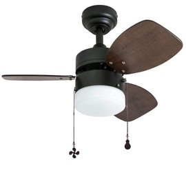 Ceiling Fan Pull Chain Extender, 4 Pieces 12-inch 3mm Dia Beaded Extension Chain with Fan and Bulb Cord (Orb)