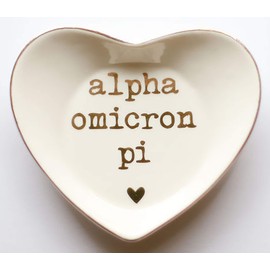 Sorority Shop Alpha Omicron Pi - Ceramic Ring Dish