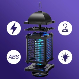 PALONE Bug Zapper 4300V Electronic Mosquito Zapper for Outdoor and Indoor Waterproof z