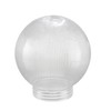 Aspen Creative 28001-75-21, 6" Clear Prismatic Acrylic Replacement Lamp Post
