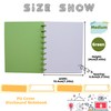 ITSYHPRO Discbound Notebook Medium Size 9 Discs Cover with 60Pages