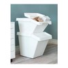 IKEA Sortera Recycling Bin with Lid White 702.558.99 Size 16