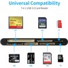 USB C USB3.0 SD Card Reader, SD/TF/CF/Micro SD/XD/MS 7 in