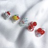 [Premium handmade embossed nail] Omelet Rice Cat - Stiletto /