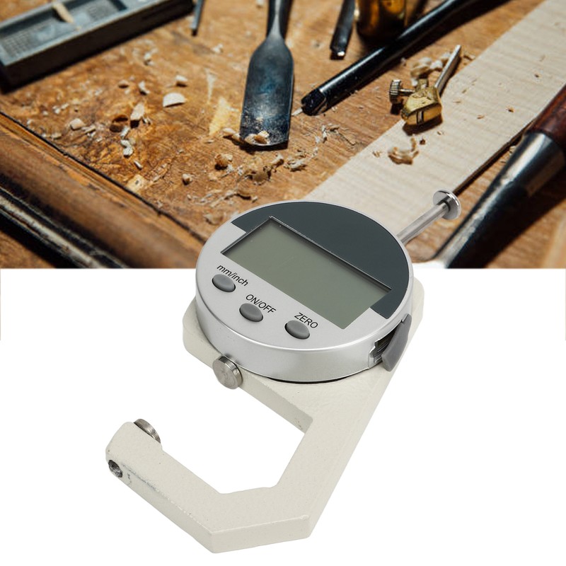 Digital Thickness Gauge Electronic LCD Thickness Meter Measuring Tool for