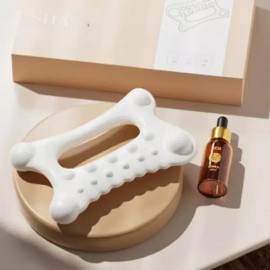 Sangpum Sangse Seolmyung Chamjo 괄사 마사지 얼굴 마사지기 림프순환 승모근 페이스 바디괄사 Gua Sha Massage Face Massager Lymph Circulation Trapezius Face Body Gua Sha