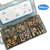 AKKTOL Rivet Nut Set | 300 Piece Threaded Sleeve Set
