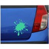 Samunshi® Paint Splashes Sticker in 6 Sizes and 25 Colours