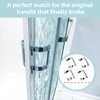 Apopip Shower Door Handle Replacement Set M 6158 2-Pack