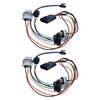 Getfarway 2Pcs Headlamp Wiring Harness Front Right and Left Side