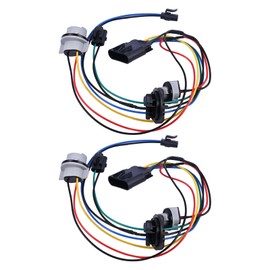 Getfarway 2Pcs Headlamp Wiring Harness Front Right and Left Side 25842432 Compatible with Chevy Impala 2006-2013│Impala Limited 2014-2016│Monte Carlo 2006-2007