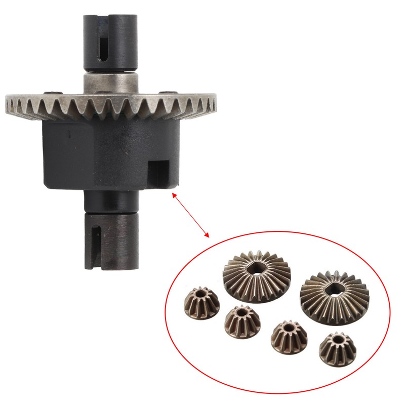RC Differential Replacement 38T High Strength Brushed Front Rear Differential
