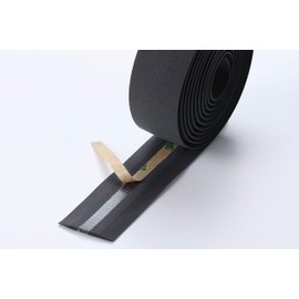 BBB Cycling Bike Handlebar Tape Road Bike I Foam Grip Bike Tape I Includes Handlebar Plugs I RaceRibbon BHT-01 Grey, 200 x 3 cm