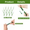 12 Pack Stackable Monstera Plant Support Stakes, Climbing Plants Support