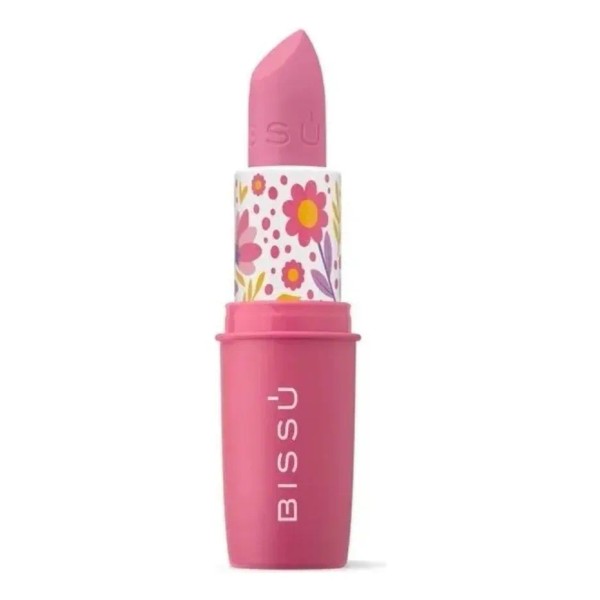 Labial Bissú Larga Duración - Color Nunca Cambies, Fórmula Hidratante