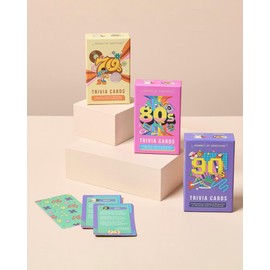 70s Trivia Card Game – Fun Adult Party Game