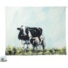 PBK Farmhouse Collection Cotton Dish Towel - Cow and Calf,