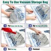 Vacuum Storage Bags, 10 Medium Space Saver Vacuum Seal Bags,