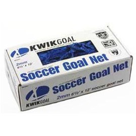 Kwik Goal Junior Recreational Soccer net(Blue - 6'5"H x 12'Wx2'Dx6'B)