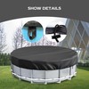 15 ft Round Winter Pool Cover, Round Pool Cover for