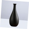 COHEALI Long-Lasting Black Ceramic Vase Home Decor Craft Vase Simulated
