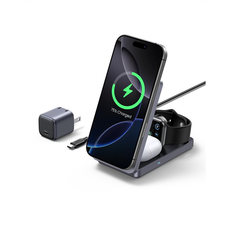 UGREEN 3-in-1 MPP Magnetic Wireless Charger