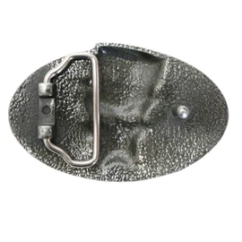 eeddoo® Gürtelschnalle - Glücksspiel Totenkopf - Poker Buckle (Buckle für Wechselgürtel für Damen und Herren | Belt Frauen Männer Oldschool Rockabilly Metall Gothic Wave Rock Biker Western Trucker)