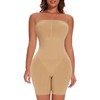 Strapless Shapewear Bodysuit, Tummy Control Shaping Bodysuits Shaper, Seamless Butt