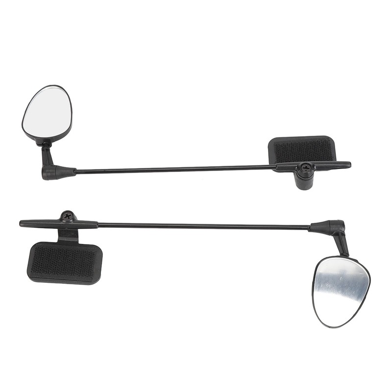 1 Pair Bicycle Helmet Rearview Mirror 360° Adjustable Bike Cycling