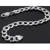 AKA Gioielli® - Men's Bracelet Genuine 925 Silver Rhodium-Plated -