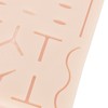 Suture Practice Pad Reusable Silicone Sature Training Skin Pad with
