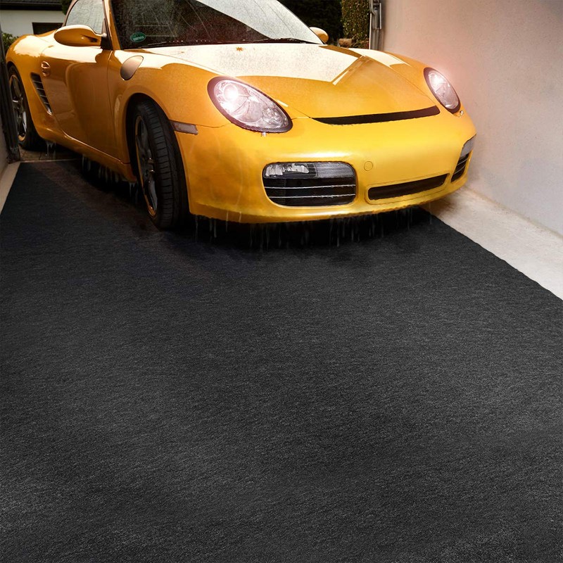 LINLA Premium Absorbent Oil Mat Contains Liquid Garage Floor Mat