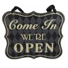 Reversible Open Closed Sign by Heaven Sends