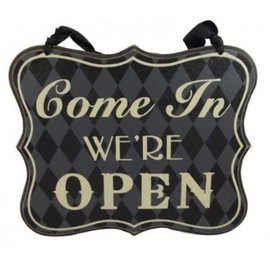 Reversible Open Closed Sign by Heaven Sends
