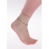 SILVEGO - TTT3000NHB - Anklet for Women Made of 925