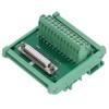 DB25 to Terminal Connector Adapter Plate PCB Board Straight Female