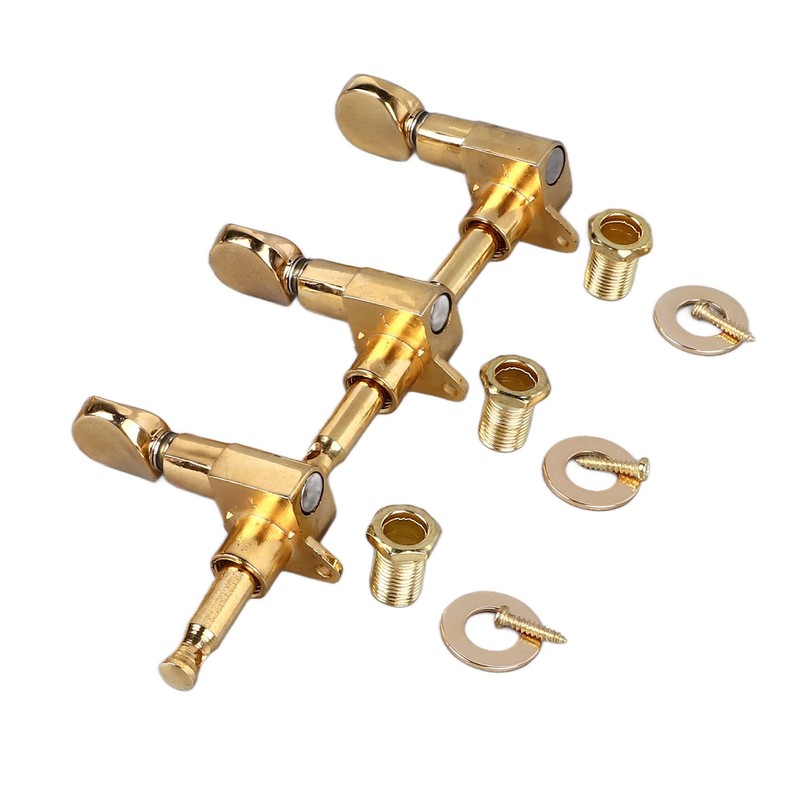 6Pcs Full Closed Guitar Tuning Key Accurate Fast Operation Stable