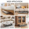 Yecaye Under Bed Storage with Wheels, 2 Pack Under Bed