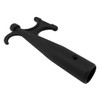 JT-HLM 2Pcs Black Nylon Boat Hook Floating,Hook for Extension Pole,Unbreakable,Durable,Rust-Resistant