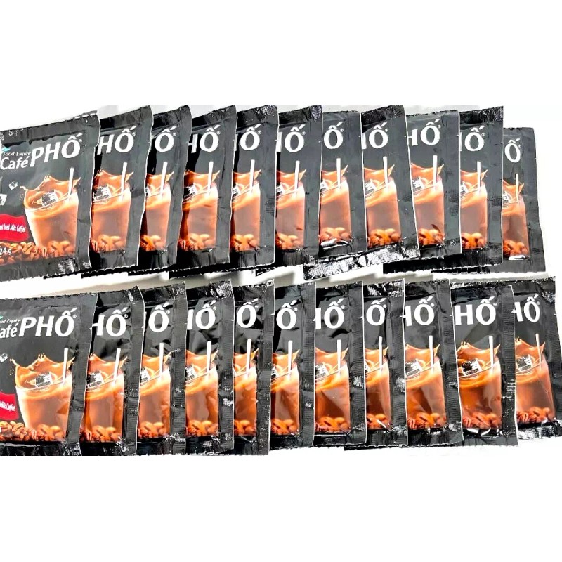 Cafe Pho Instant Iced Milk Coffee 25 Sachets x 24g