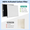 NURATIT Clean Shield HEPA 550 Carbon Filter Compatible with CADPXS