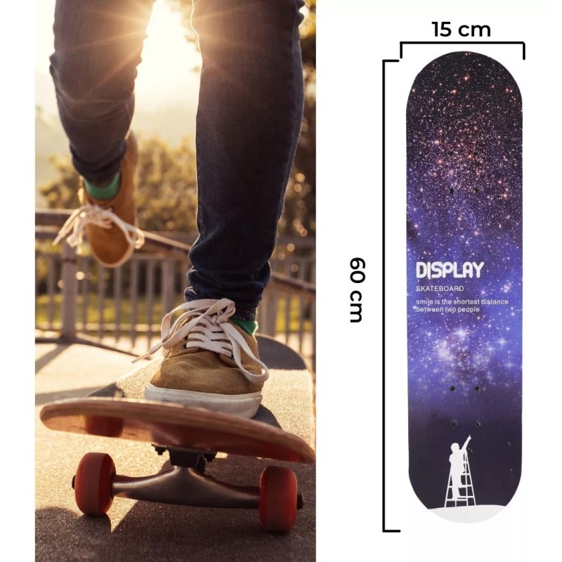 Mirsa Patineta Chica Modelos Surtidos Skateboard Medidas 60x15 Cm